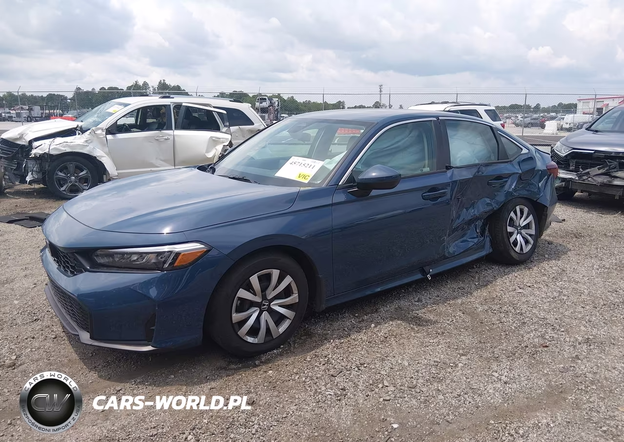 2026 Honda Civic Lx VIN:2HGFE2F20TH572946 - 2