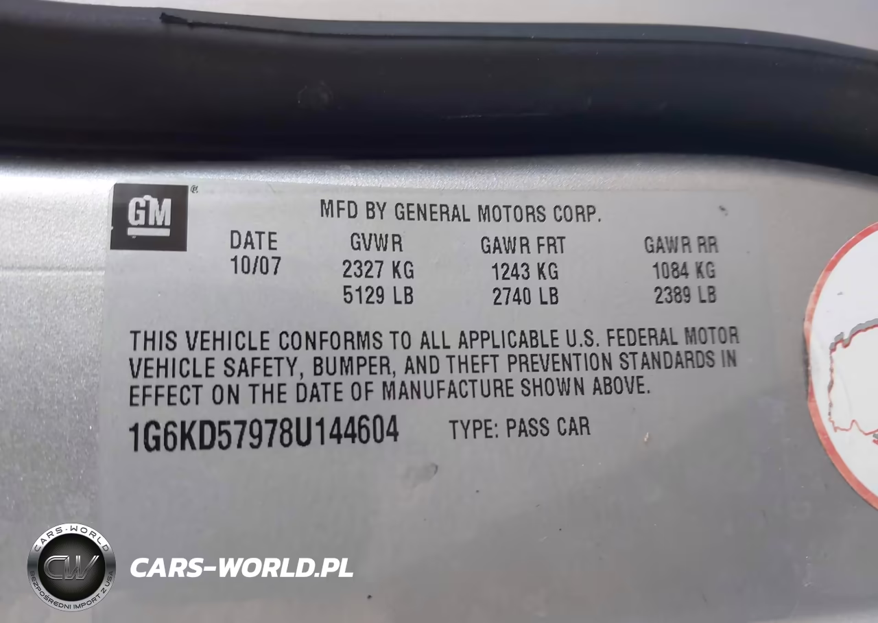 2008 Cadillac Dts 1Se VIN:1G6KD57978U144604 - 9