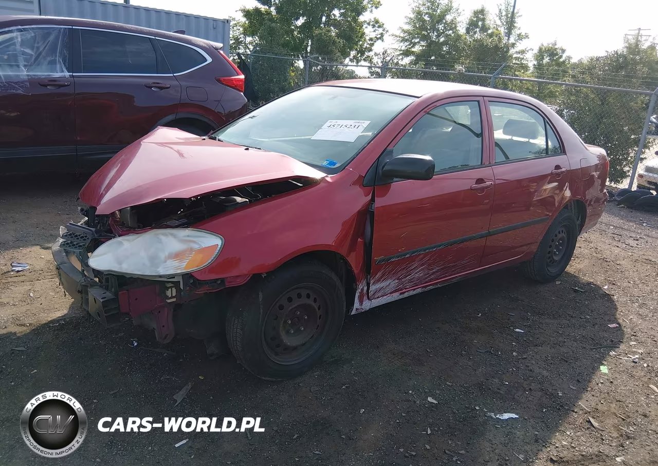 2007 Toyota Corolla Ce VIN:JTDBR32E070121761 - 2