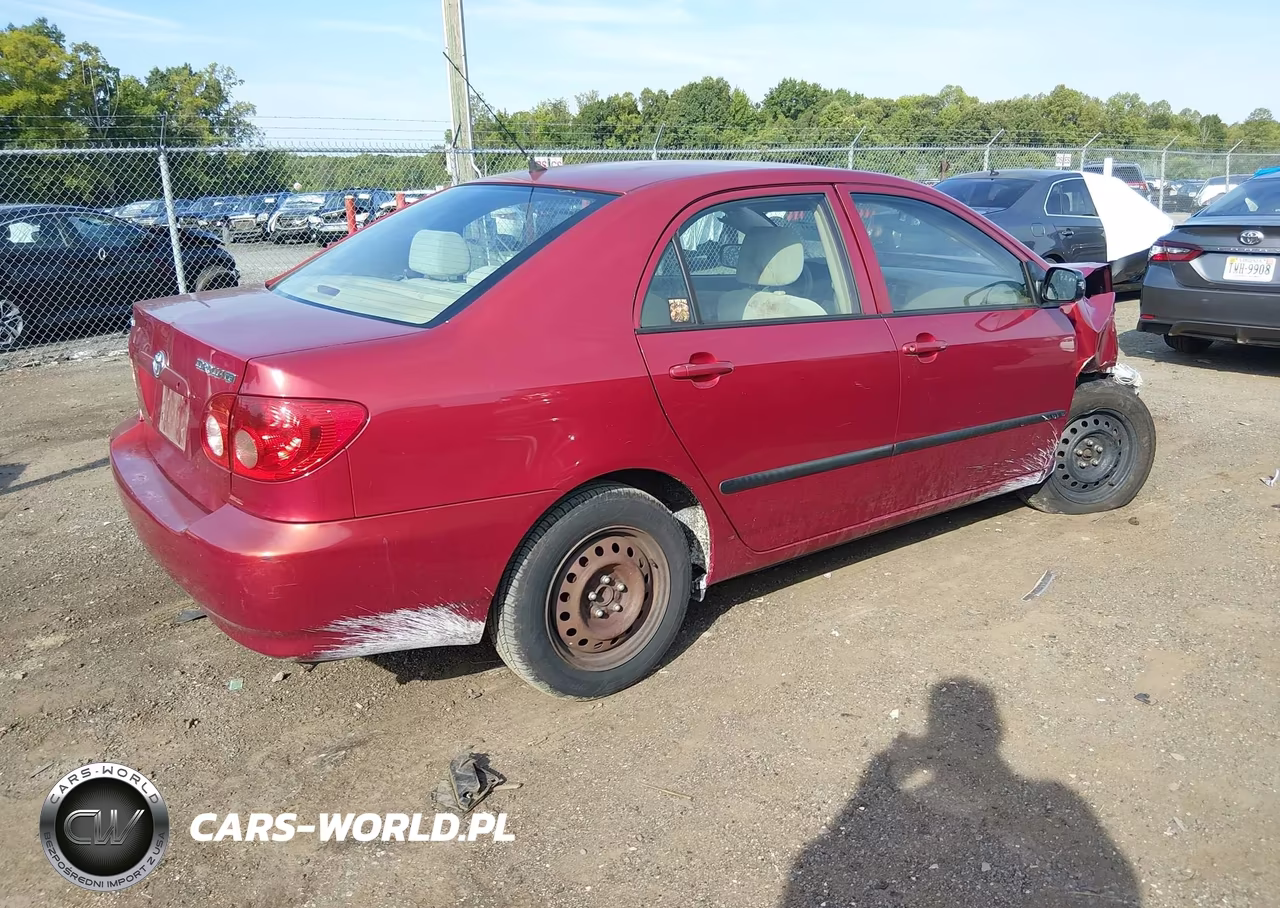2007 Toyota Corolla Ce VIN:JTDBR32E070121761 - 4