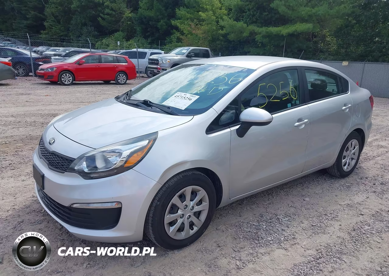 2017 Kia Rio Lx VIN:KNADM4A36H6034844 - 2