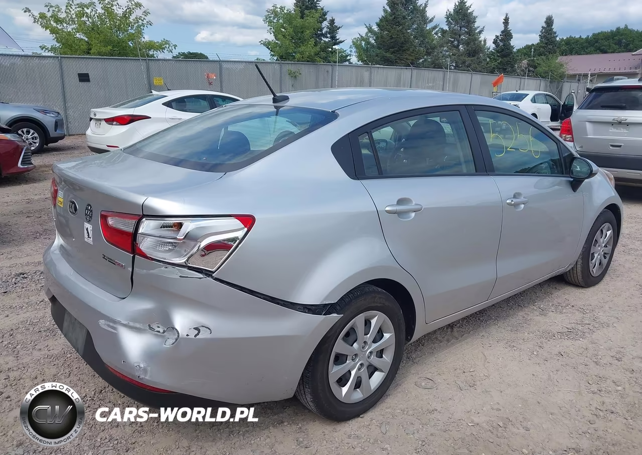 2017 Kia Rio Lx VIN:KNADM4A36H6034844 - 4