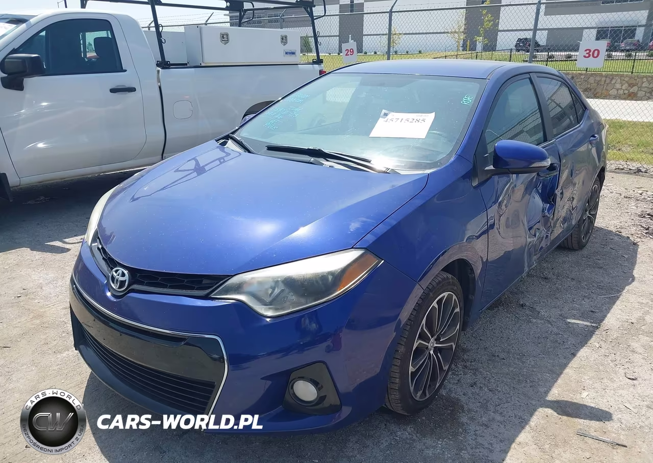 2015 Toyota Corolla S Plus VIN:2T1BURHE8FC430908 - 2