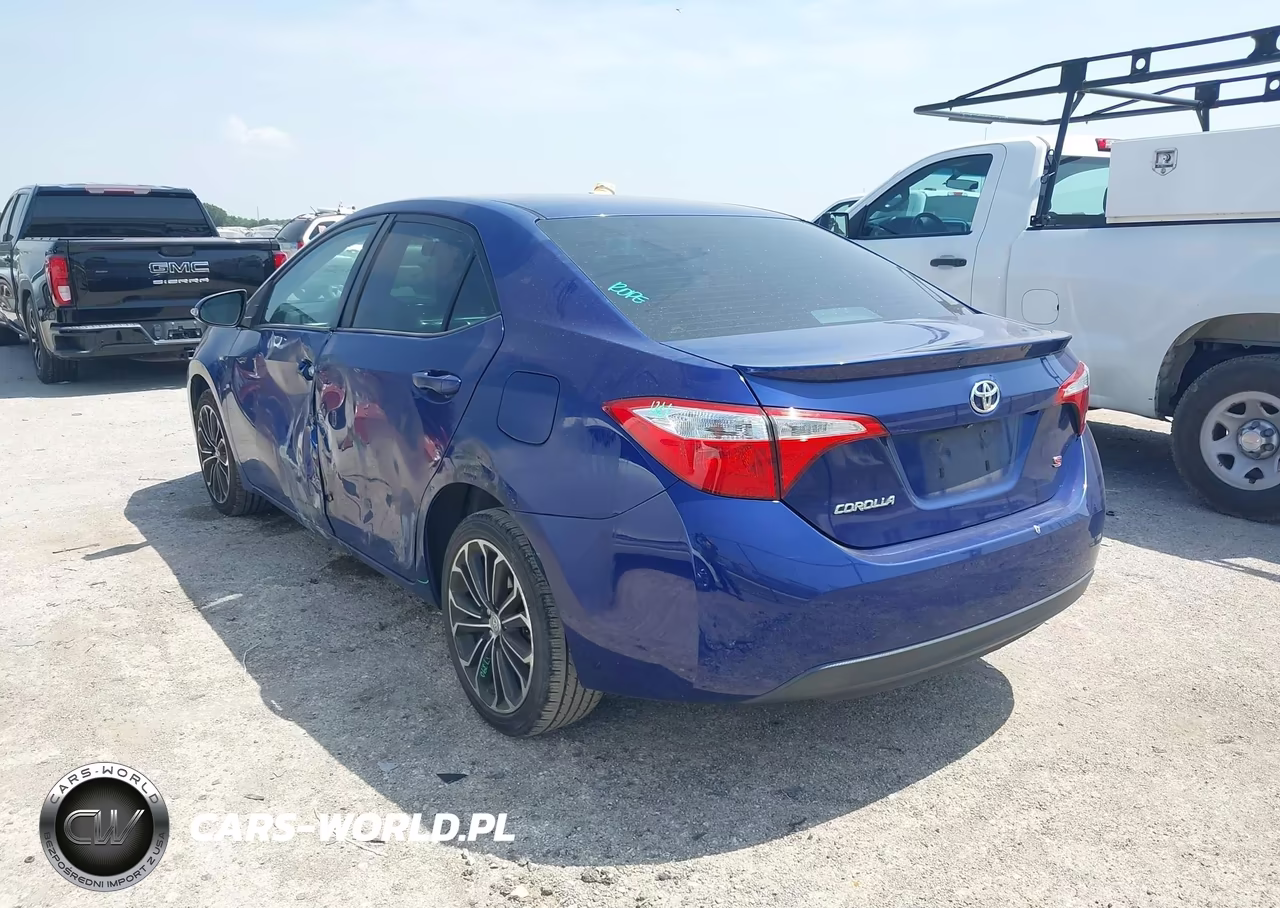 2015 Toyota Corolla S Plus VIN:2T1BURHE8FC430908 - 3
