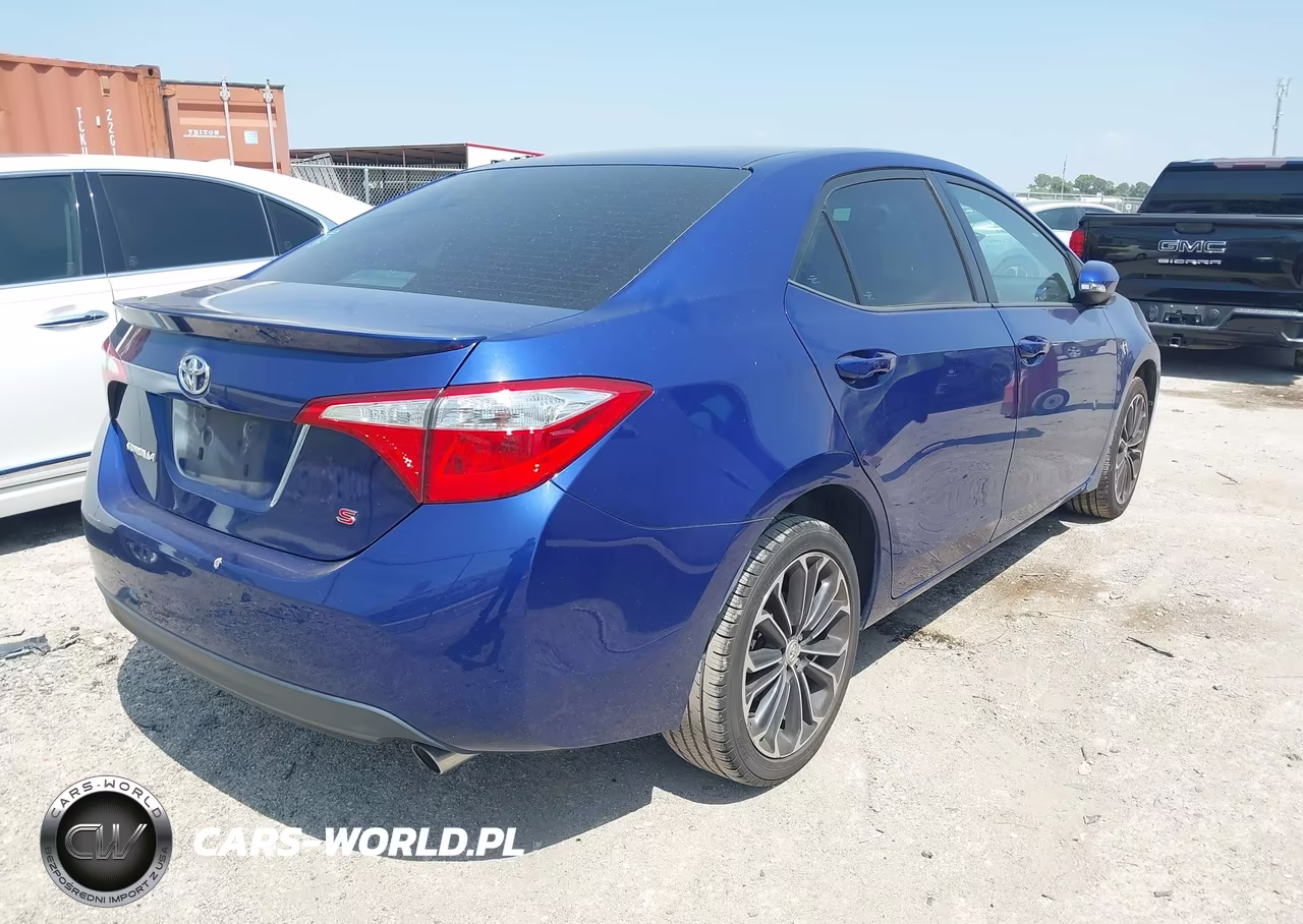2015 Toyota Corolla S Plus VIN:2T1BURHE8FC430908 - 4