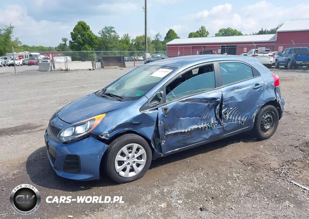 2016 Kia Rio Lx VIN:KNADM5A34G6640048 - 2