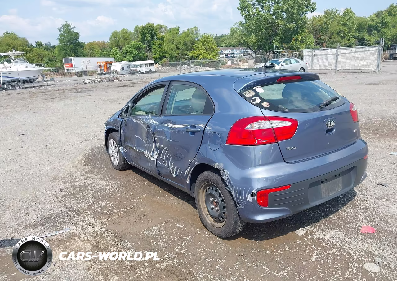 2016 Kia Rio Lx VIN:KNADM5A34G6640048 - 3