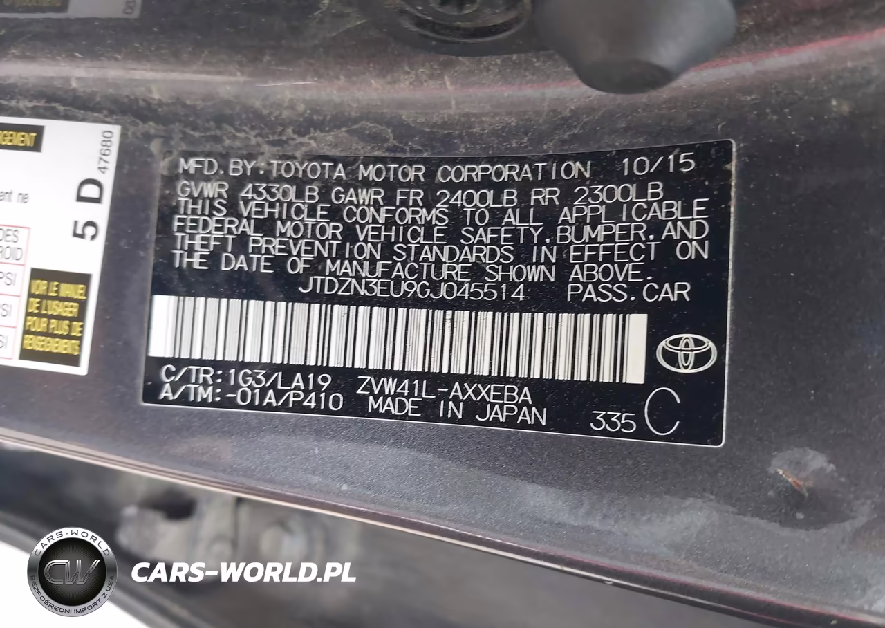 2016 Toyota Prius V Four VIN:JTDZN3EU9GJ045514 - 9