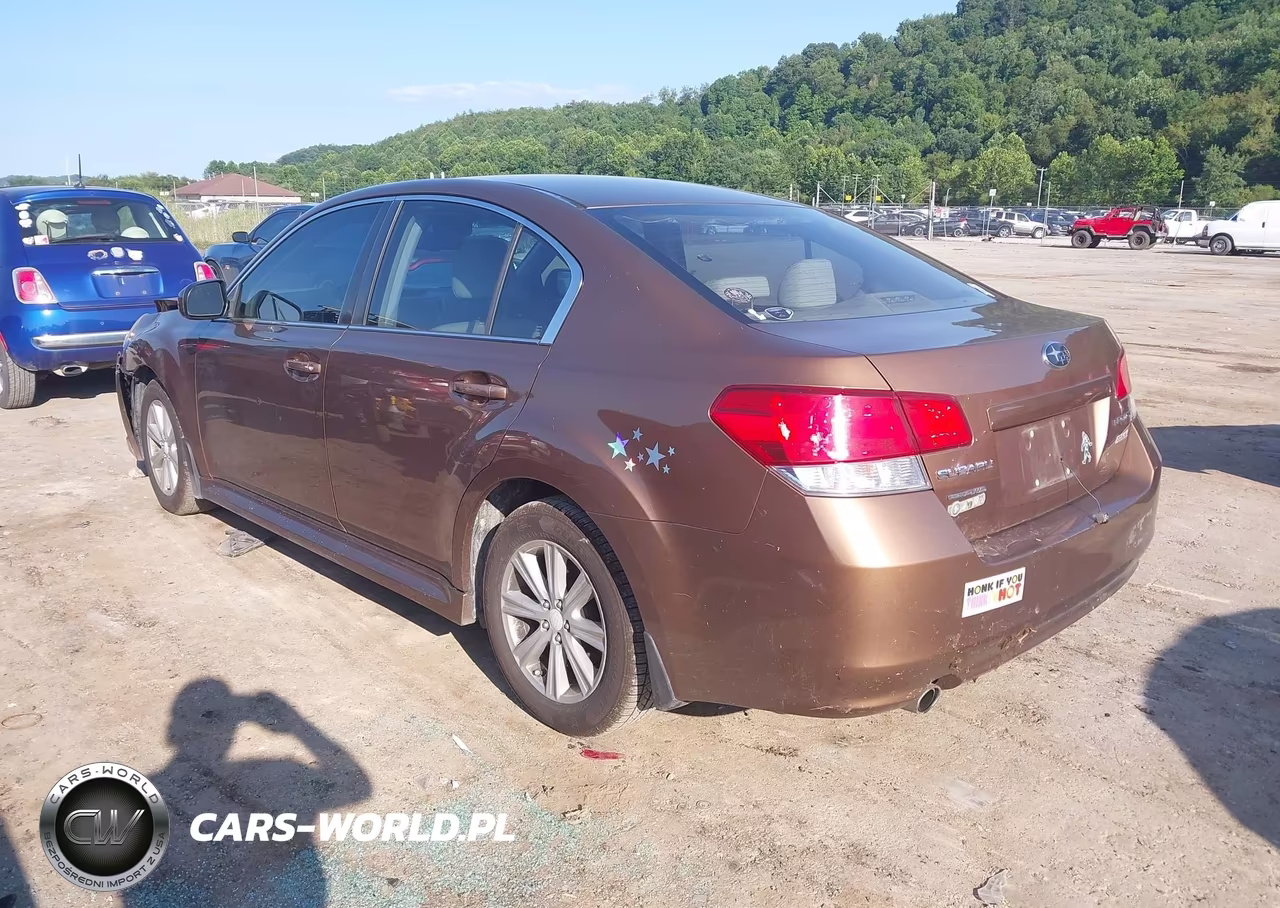 2011 Subaru Legacy 2.5I Premium VIN:4S3BMBB63B3210216 - 3