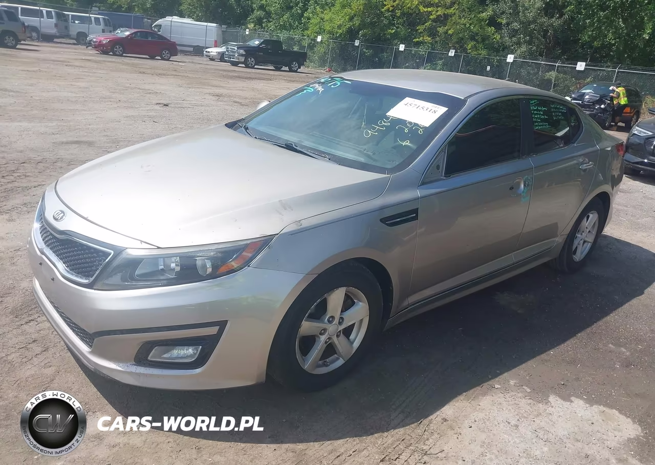 2014 Kia Optima Lx VIN:KNAGM4A77E5480454 - 2