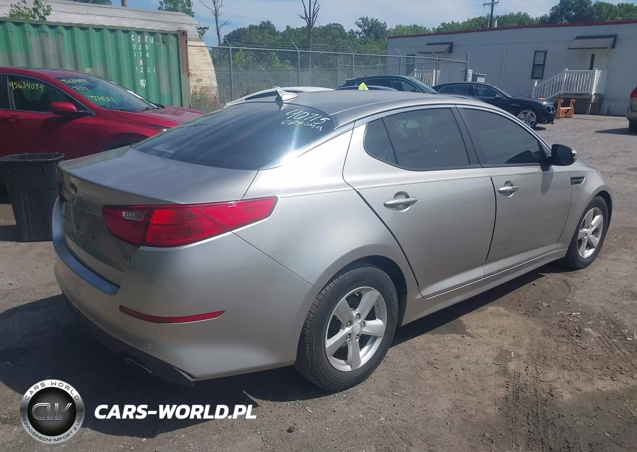 2014 Kia Optima Lx VIN:KNAGM4A77E5480454 - 4