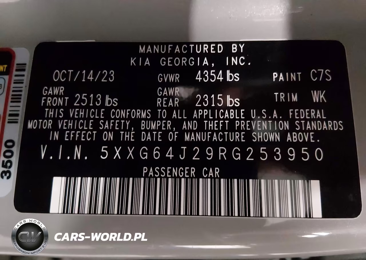 2024 Kia K5 Gt-Line VIN:5XXG64J29RG253950 - 9