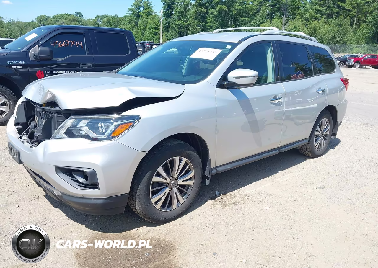 2019 Nissan Pathfinder Sv VIN:5N1DR2MM2KC592806 - 2