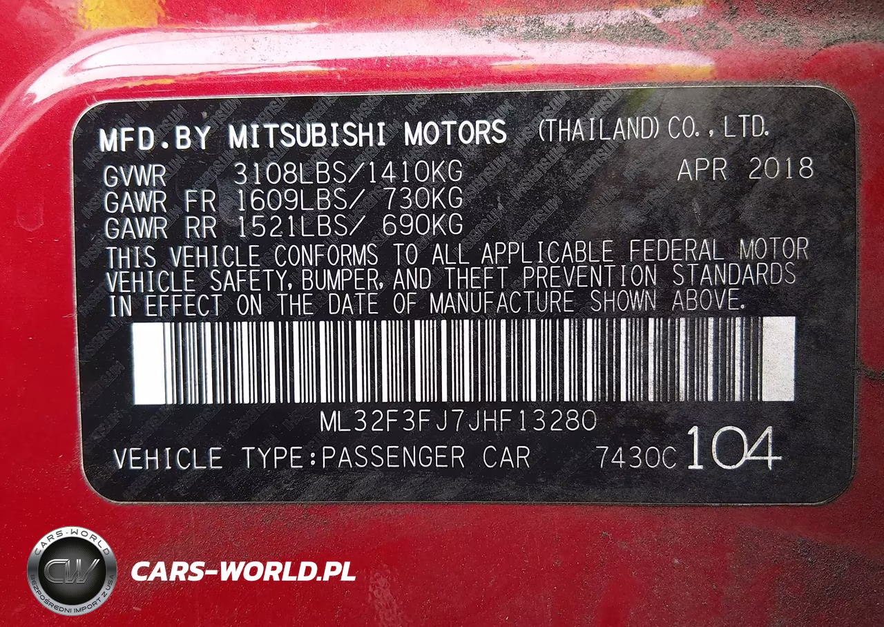 2018 Mitsubishi Mirage G4 Es VIN:ML32F3FJ7JHF13280 - 9