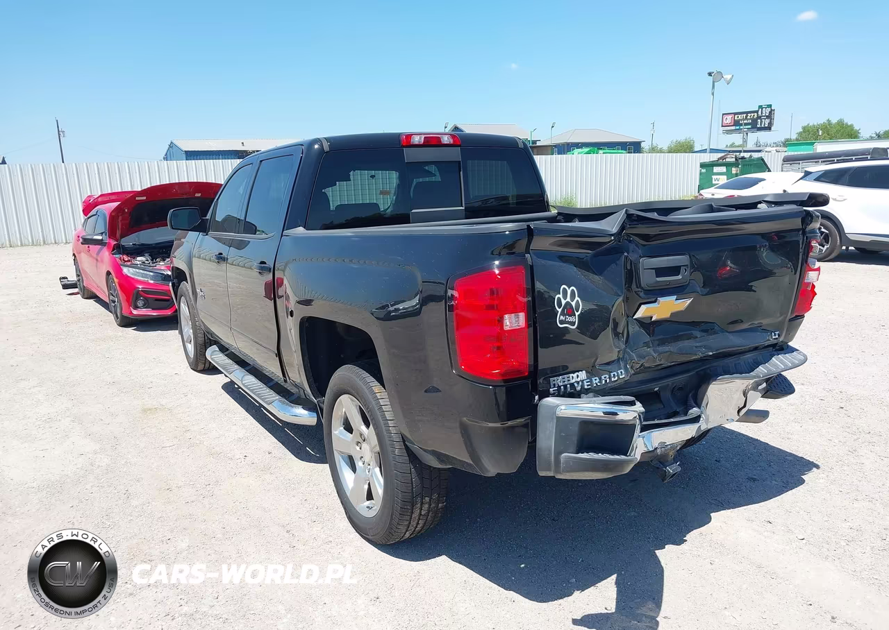 2018 Chevrolet Silverado 1500 1Lt VIN:3GCPCREC2JG638180 - 3