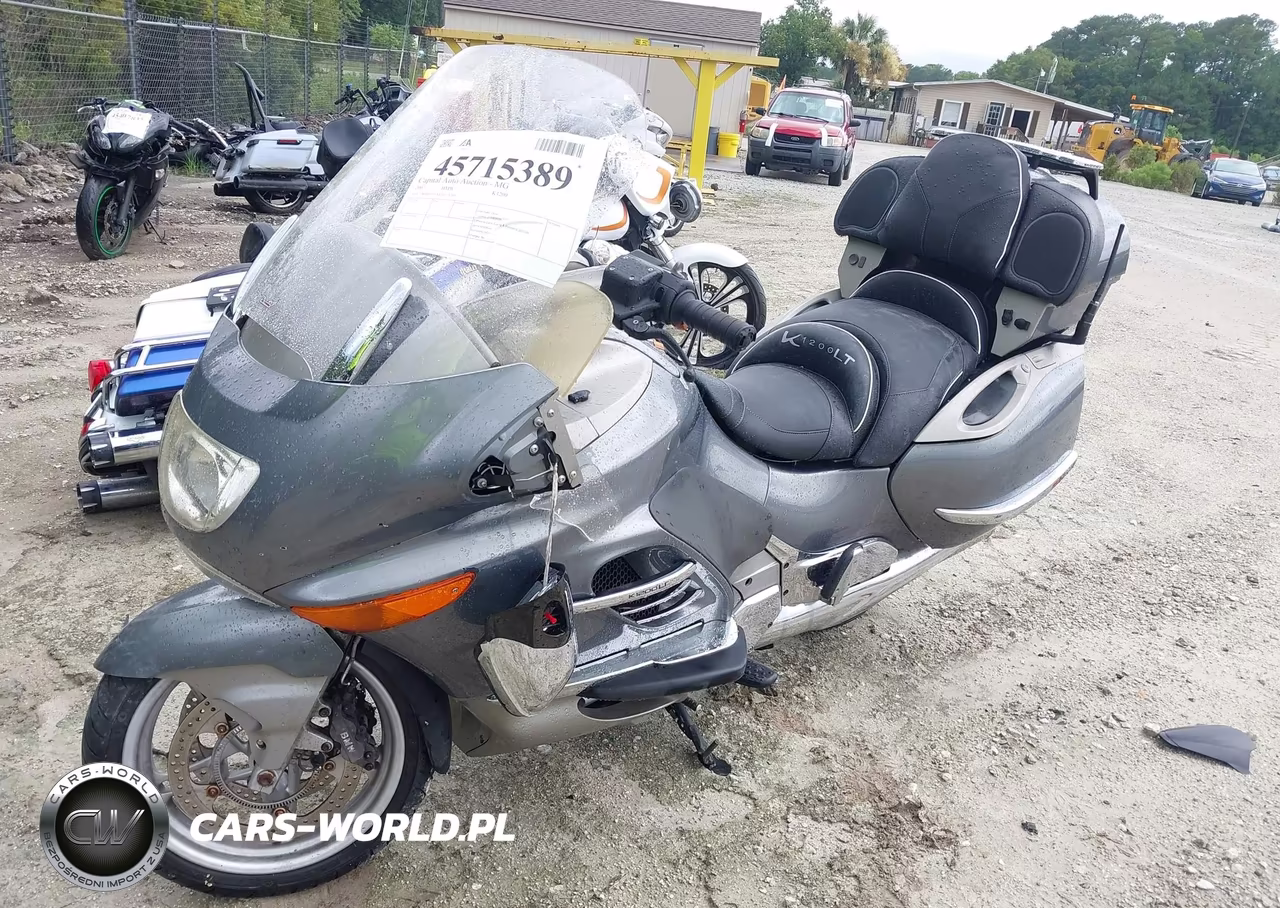 2007 BMW K1200 Lt VIN:WB10559A47ZL73393 - 2