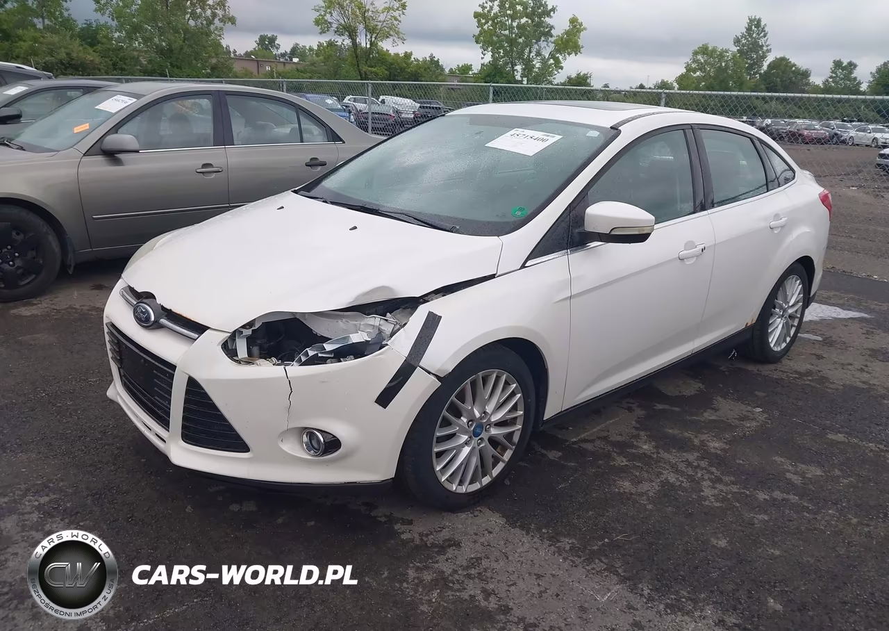2013 Ford Focus Titanium VIN:1FADP3J20DL113603 - 2