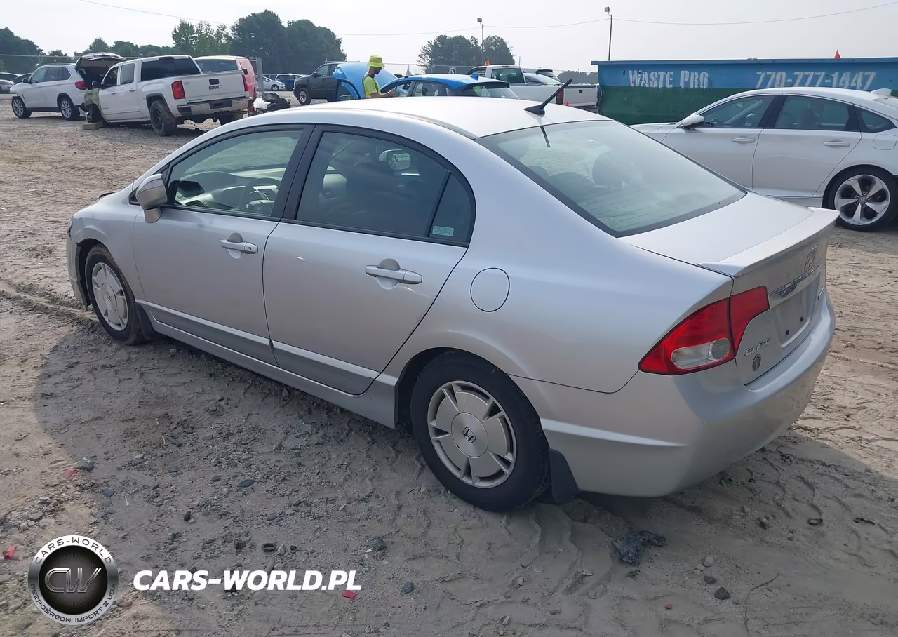 2009 Honda Civic Hybrid VIN:JHMFA36299S007692 - 3