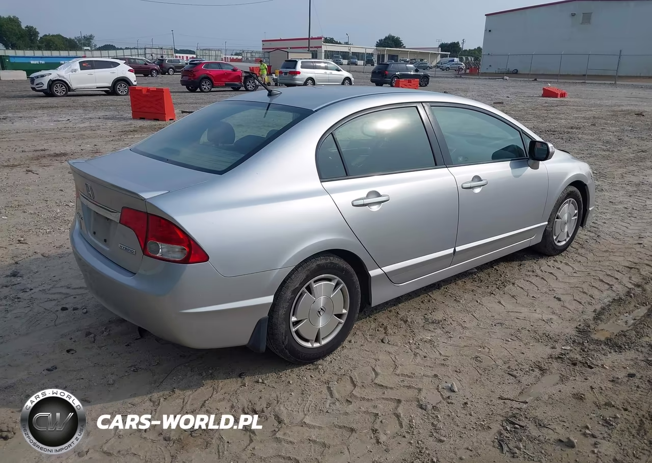 2009 Honda Civic Hybrid VIN:JHMFA36299S007692 - 4