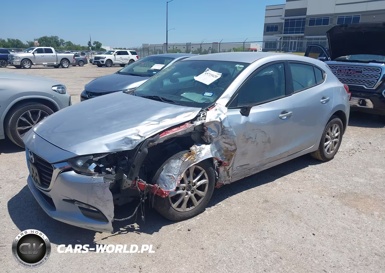 2017 MAZDA 3 SPORT VIN:3MZBN1K74HM129021 - 2