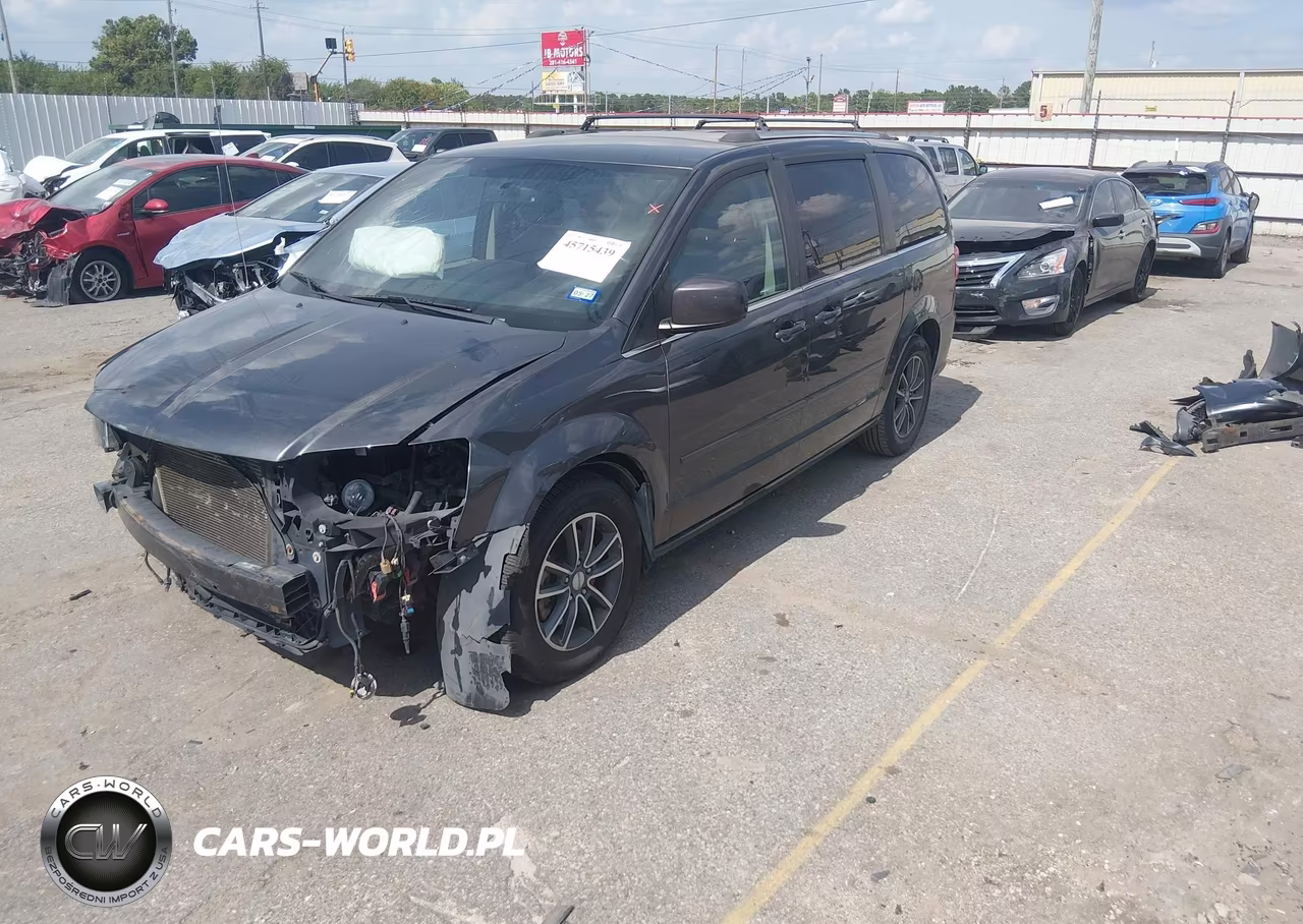 2017 Dodge Grand Caravan Sxt VIN:2C4RDGCG5HR847854 - 2