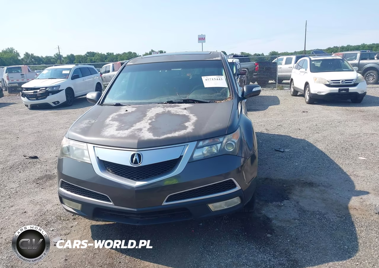 2011 Acura Mdx VIN:2HNYD2H21BH516658 - 12