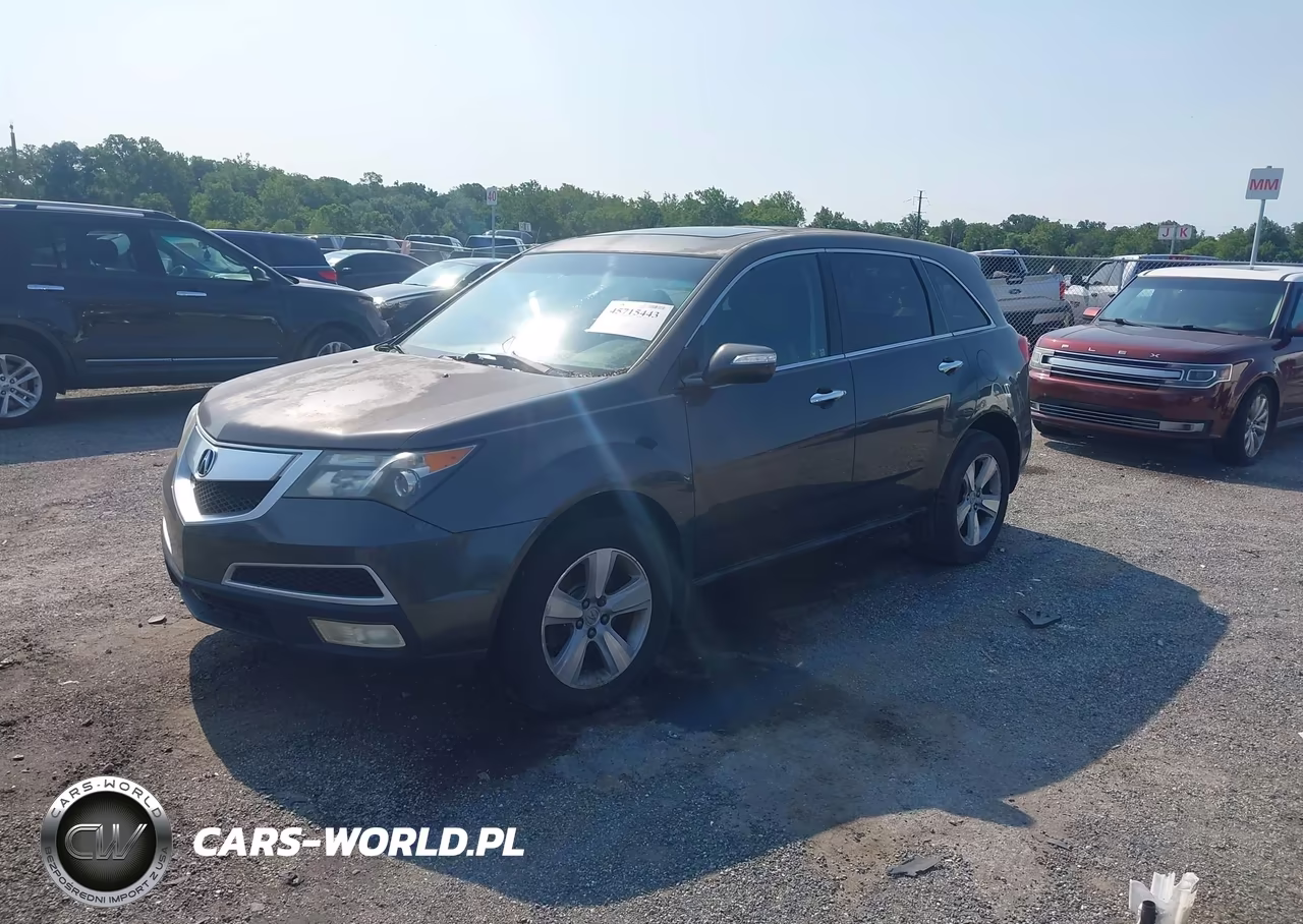 2011 Acura Mdx VIN:2HNYD2H21BH516658 - 2