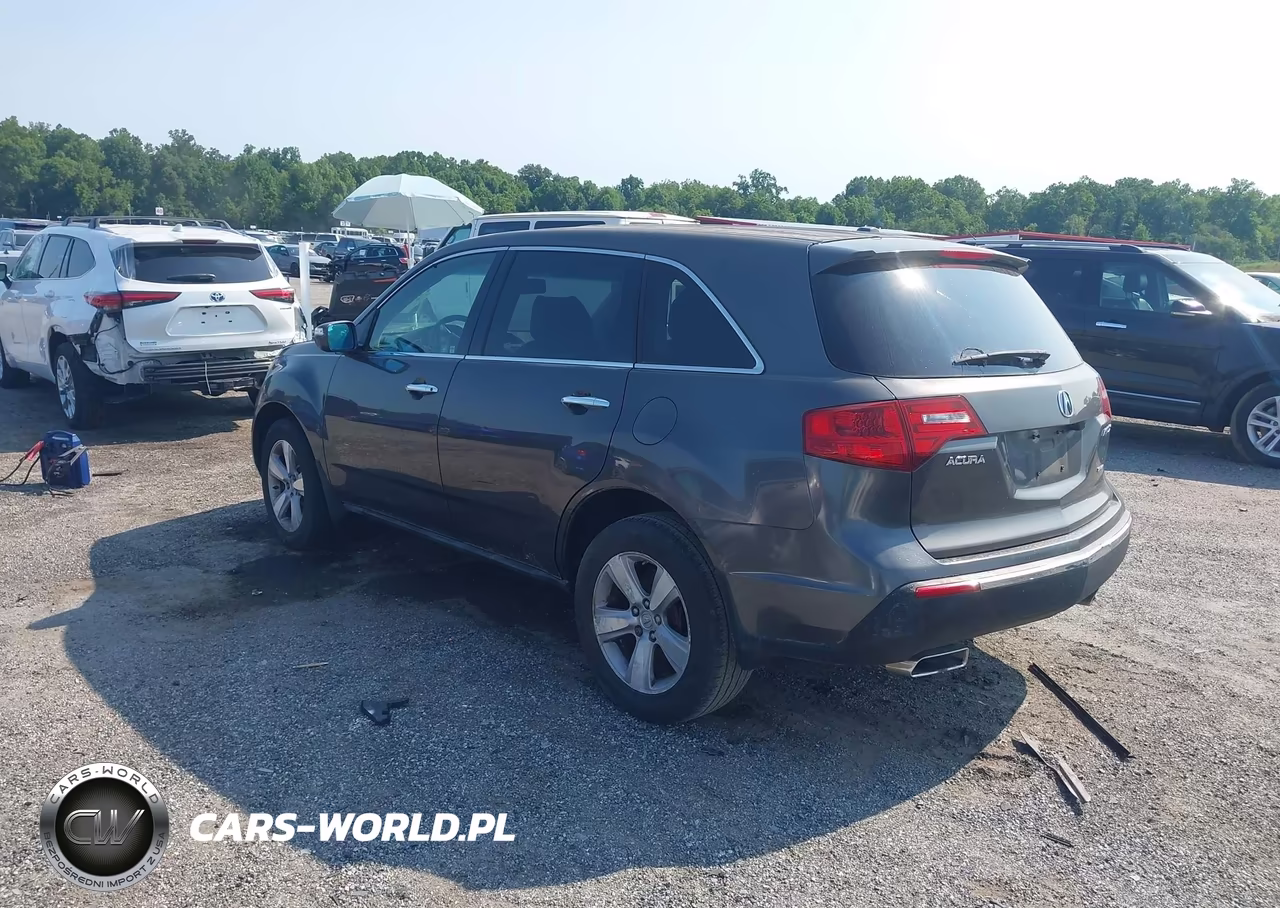 2011 Acura Mdx VIN:2HNYD2H21BH516658 - 3