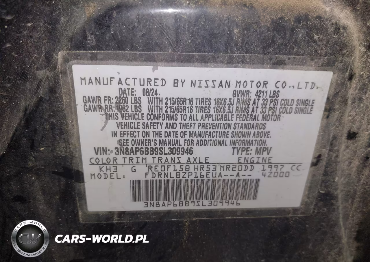 2025 Nissan Kicks S Intelligent Awd VIN:3N8AP6BB9SL309946 - 9