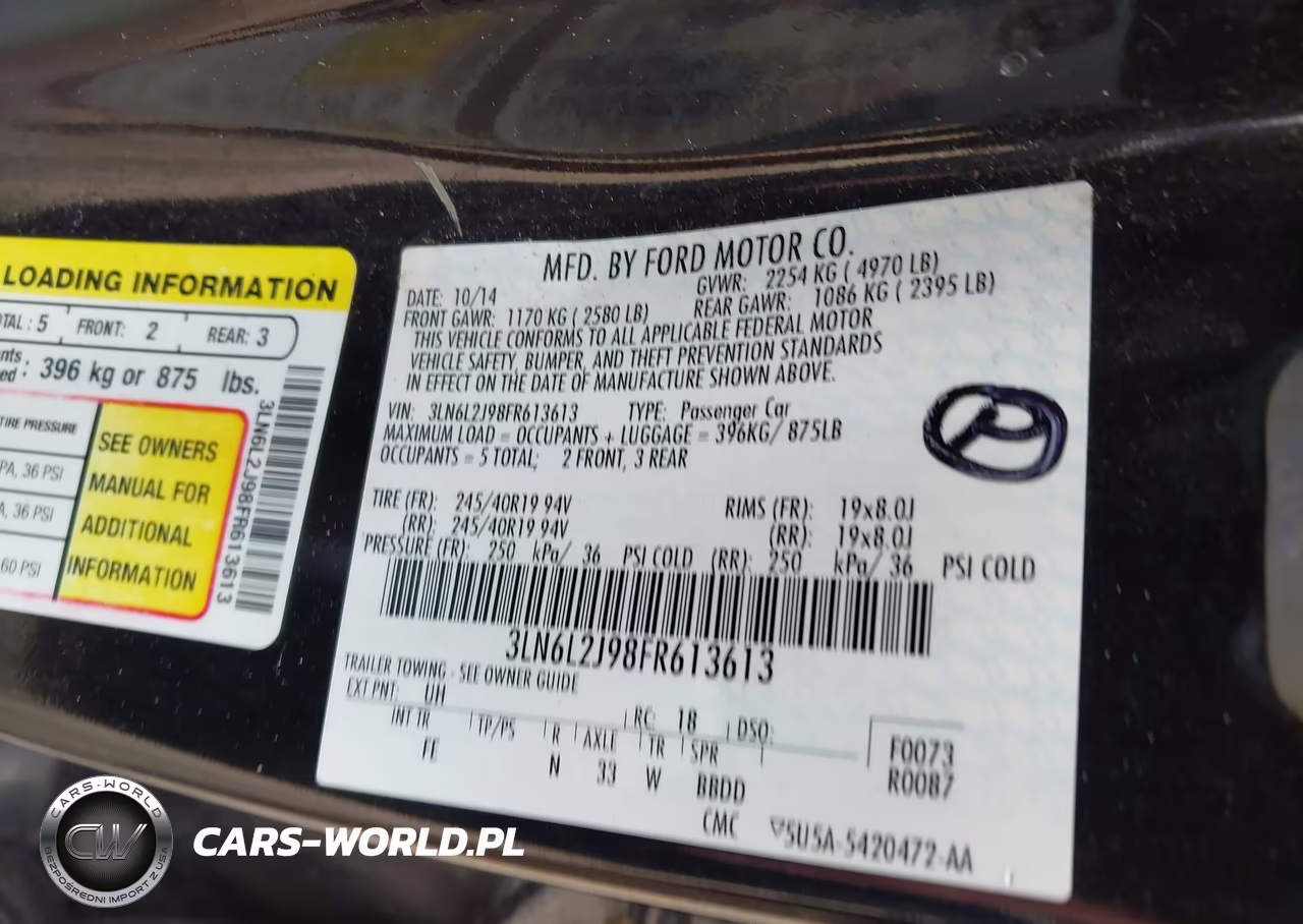 2015 Lincoln Mkz VIN:3LN6L2J98FR613613 - 9
