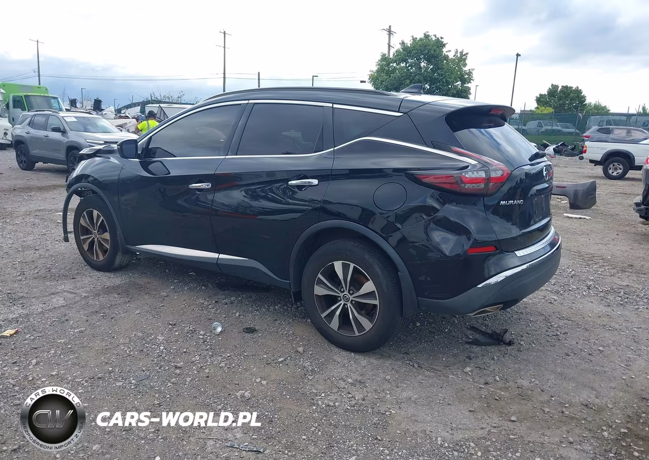2019 Nissan Murano Sv VIN:5N1AZ2MS7KN166745 - 3