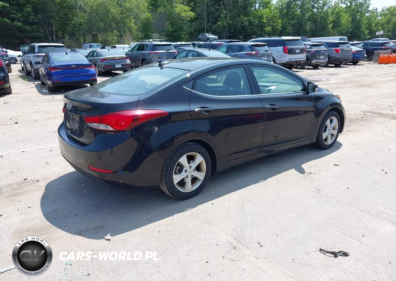 2016 Hyundai Elantra Value Edition VIN:KMHDH4AE6GU606199 - 4