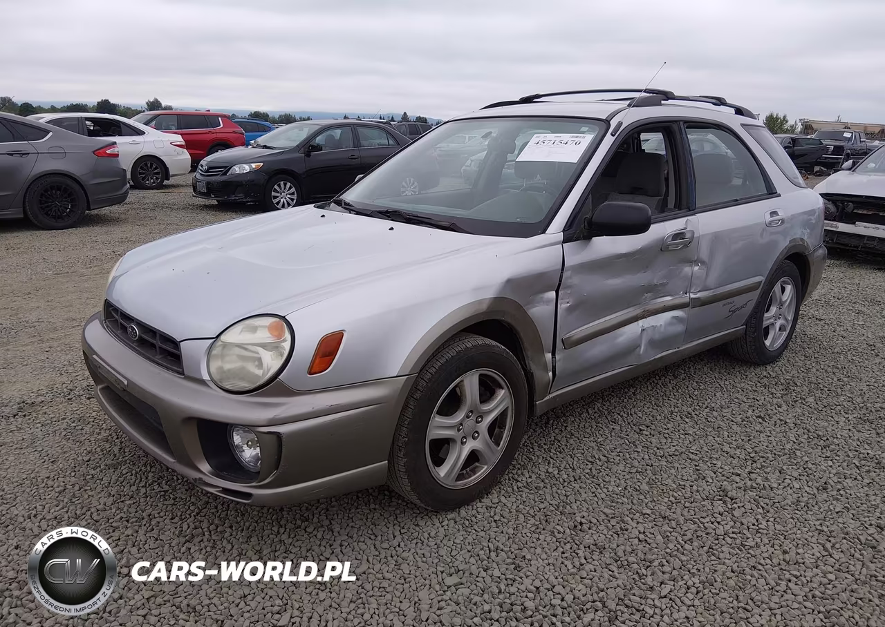 2002 Subaru Impreza Outback Sport VIN:JF1GG68522H827652 - 2