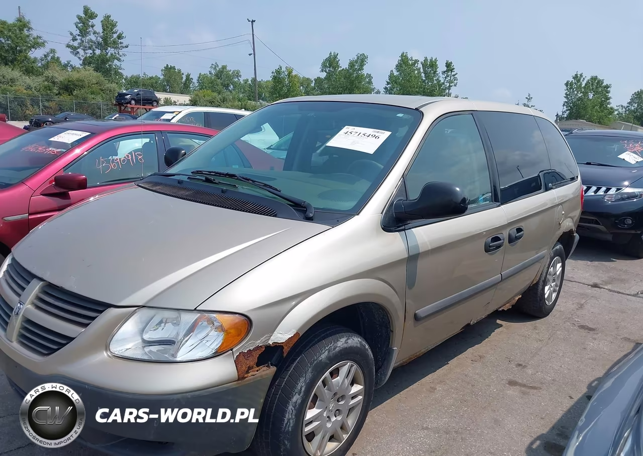 2006 Dodge Caravan Se VIN:1D4GP25B86B719013 - 2