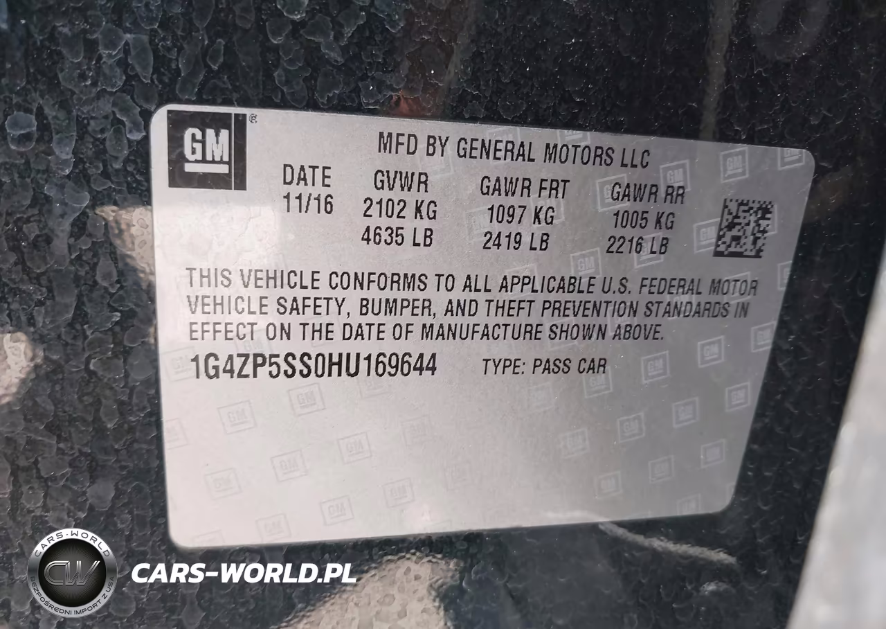 2017 Buick Lacrosse Essence VIN:1G4ZP5SS0HU169644 - 9