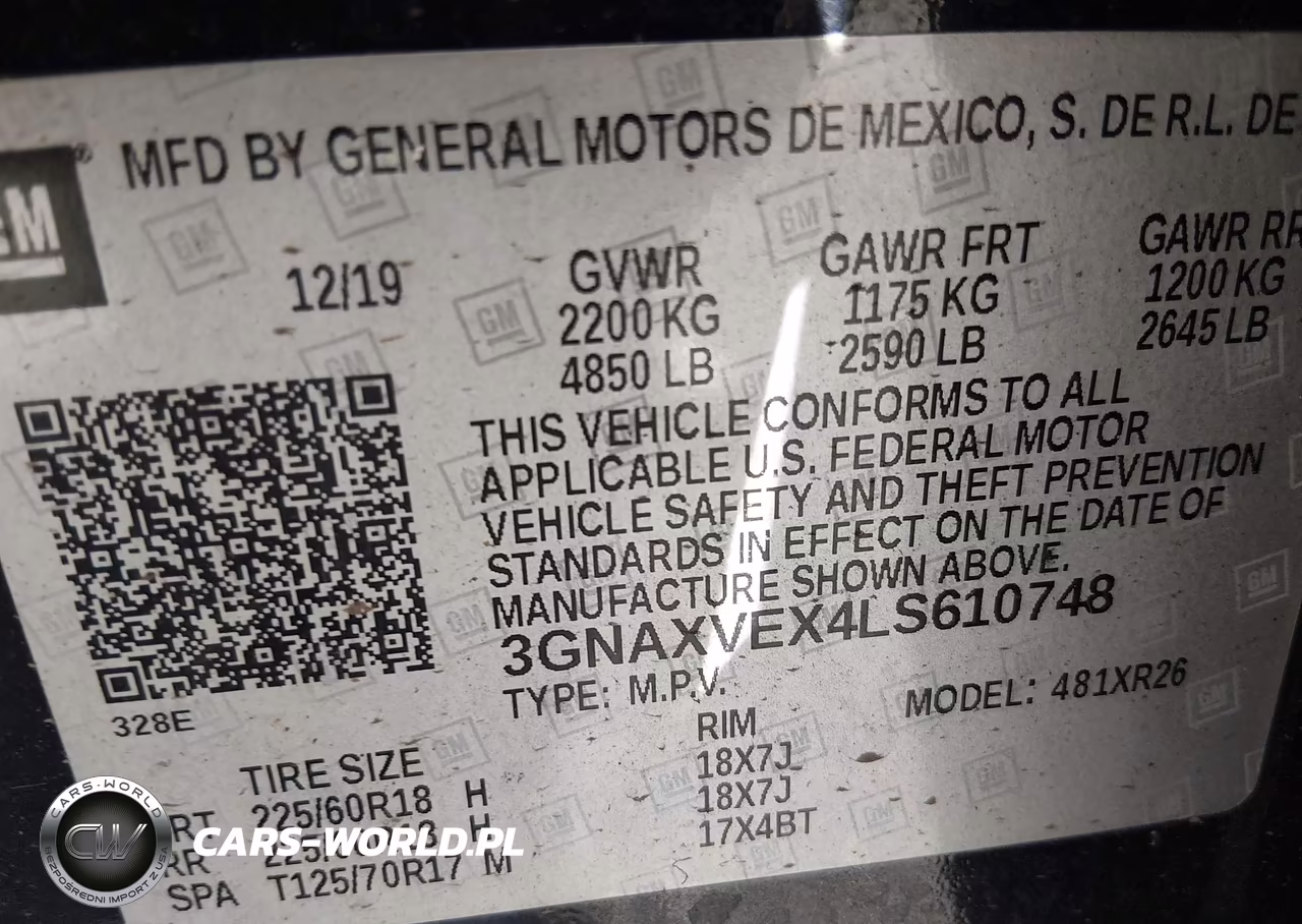 2020 Chevrolet Equinox Awd Lt 2.0L Turbo VIN:3GNAXVEX4LS610748 - 9
