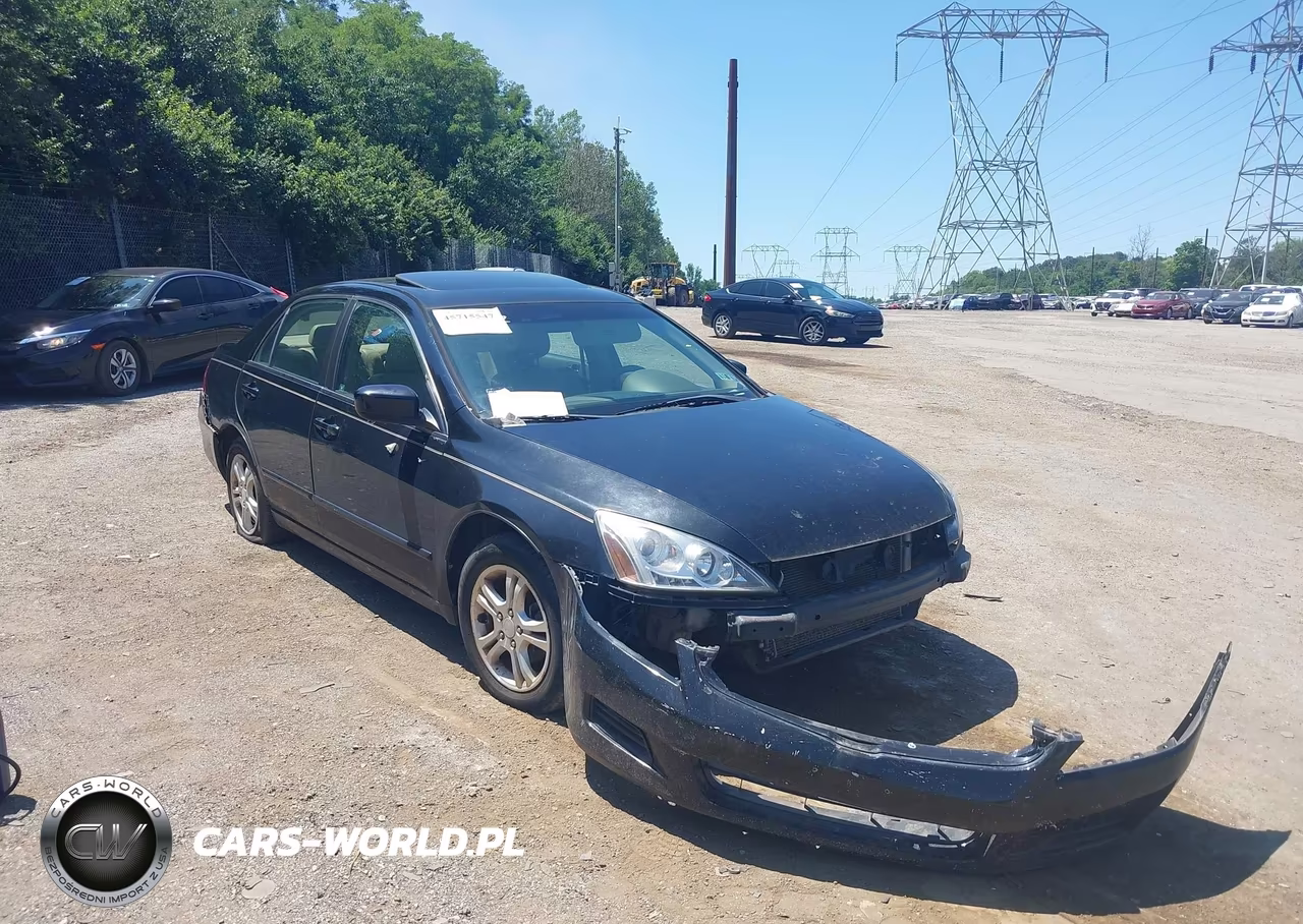 2007 Honda Accord 2.4 Ex VIN:1HGCM56837A080685 - 1