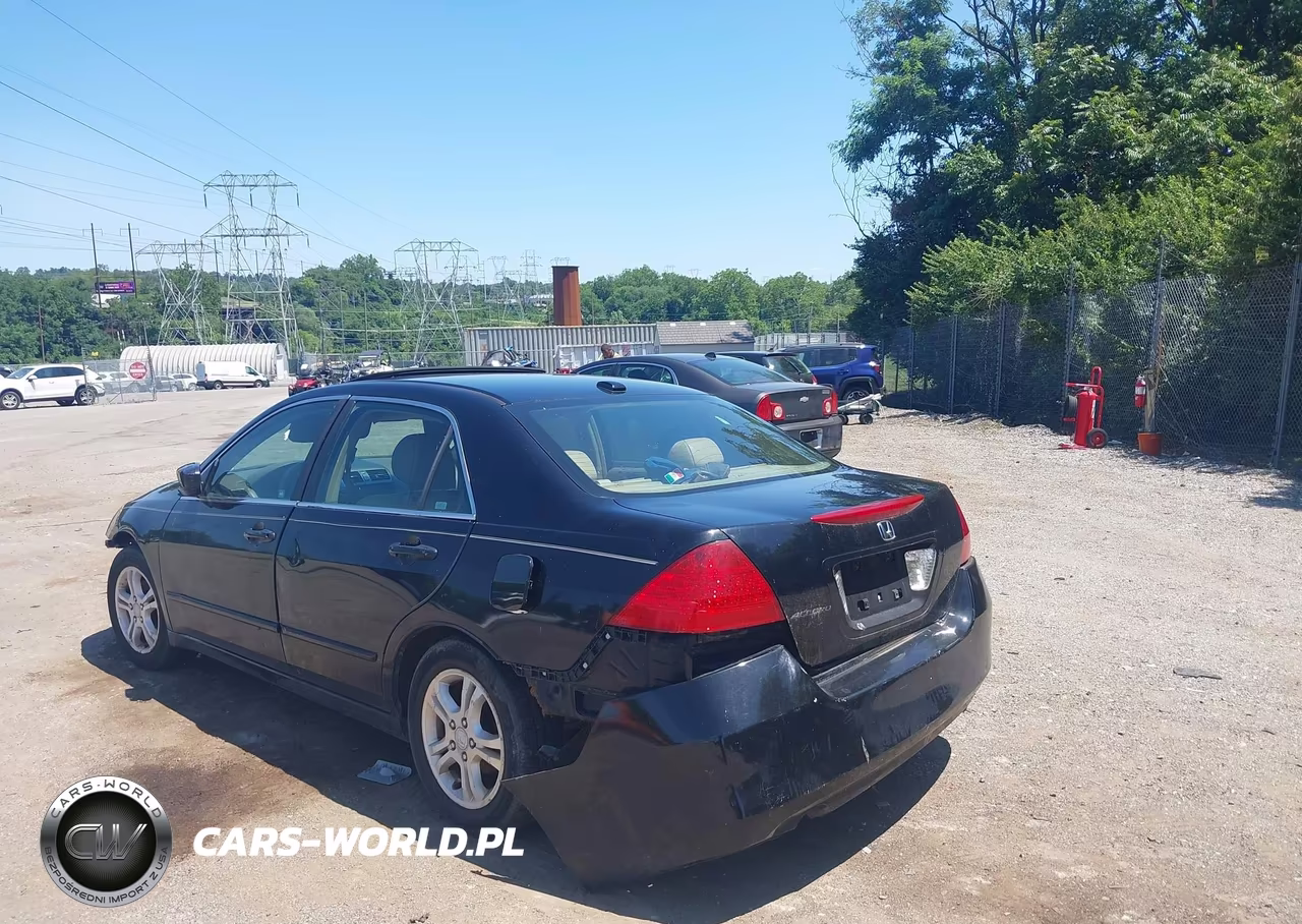 2007 Honda Accord 2.4 Ex VIN:1HGCM56837A080685 - 3