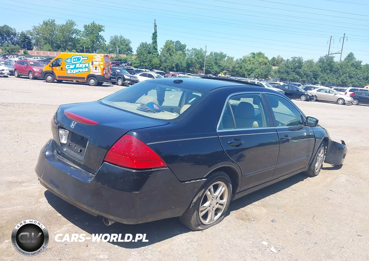 2007 Honda Accord 2.4 Ex VIN:1HGCM56837A080685 - 4