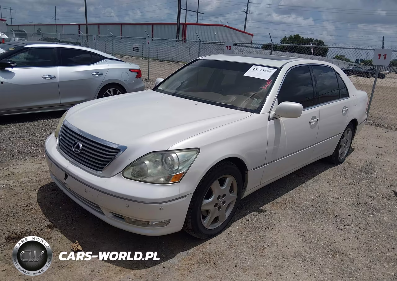 2004 Lexus Ls 430 VIN:JTHBN36FX40142349 - 2
