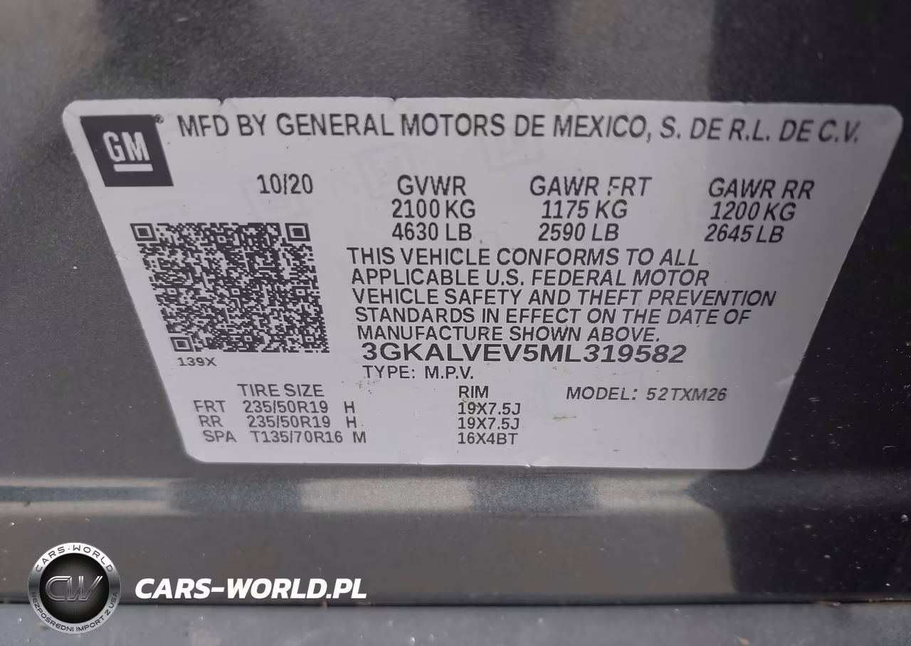 2021 GMC Terrain Awd Slt VIN:3GKALVEV5ML319582 - 9