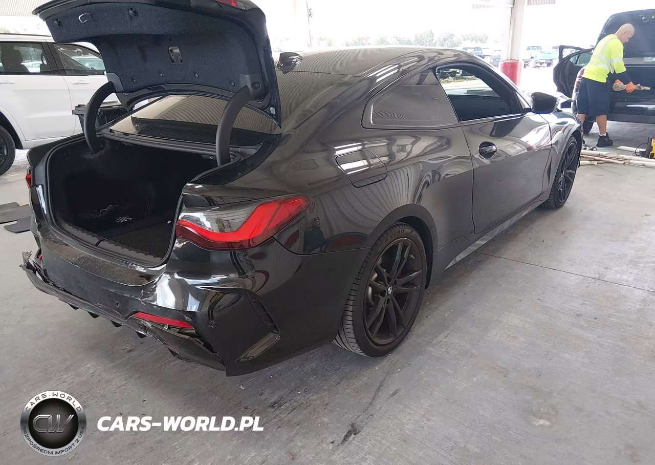 2021 BMW M440I xDrive VIN:WBA13AR08MCH02219 - 4