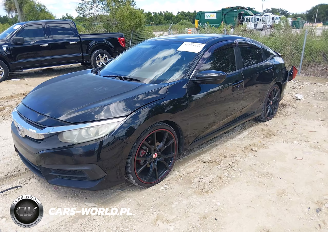 2016 Honda Civic Lx VIN:19XFC2F55GE061054 - 2