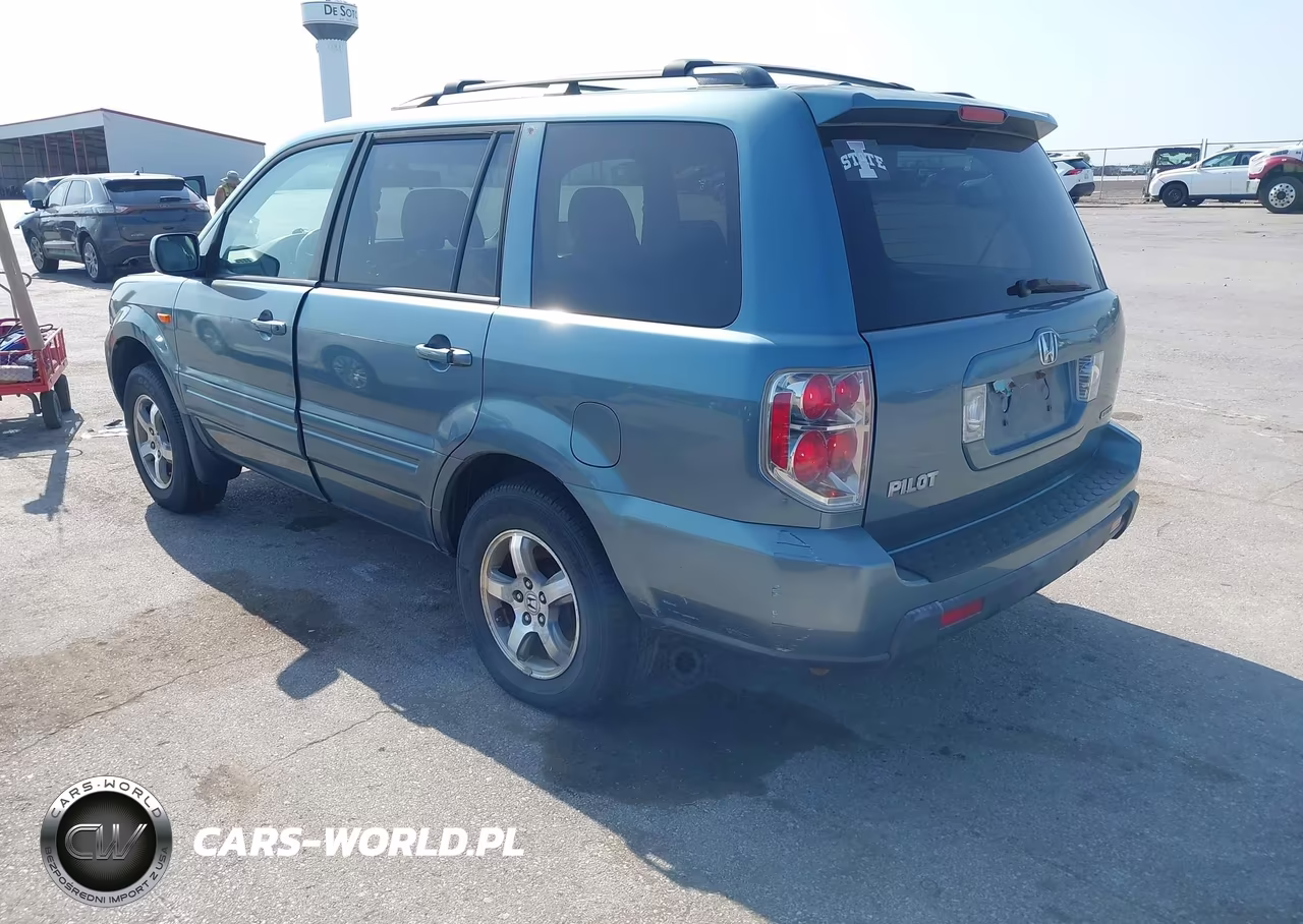 2006 Honda Pilot Ex-L VIN:5FNYF18646B016017 - 3