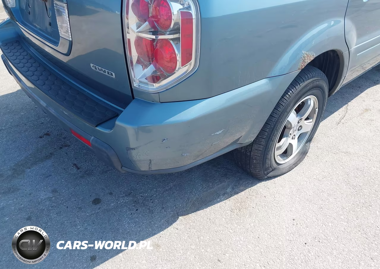 2006 Honda Pilot Ex-L VIN:5FNYF18646B016017 - 6