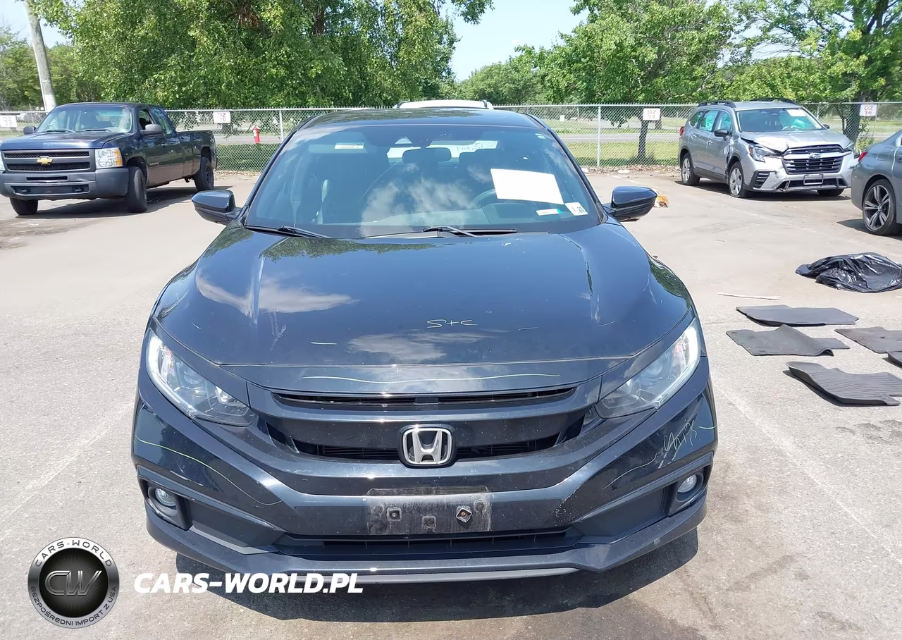 2020 Honda Civic Sport VIN:2HGFC2F86LH525477 - 12