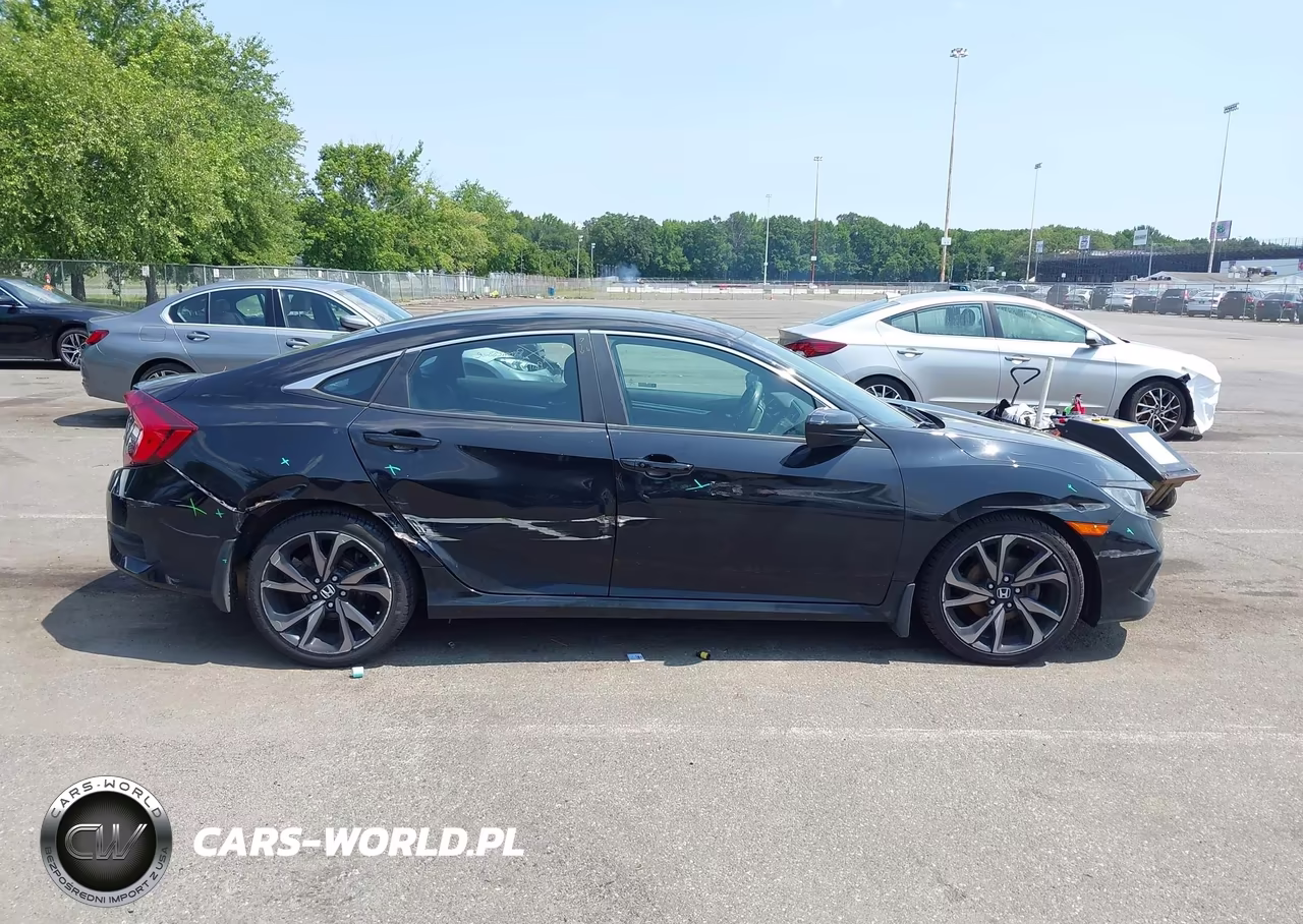 2020 Honda Civic Sport VIN:2HGFC2F86LH525477 - 13