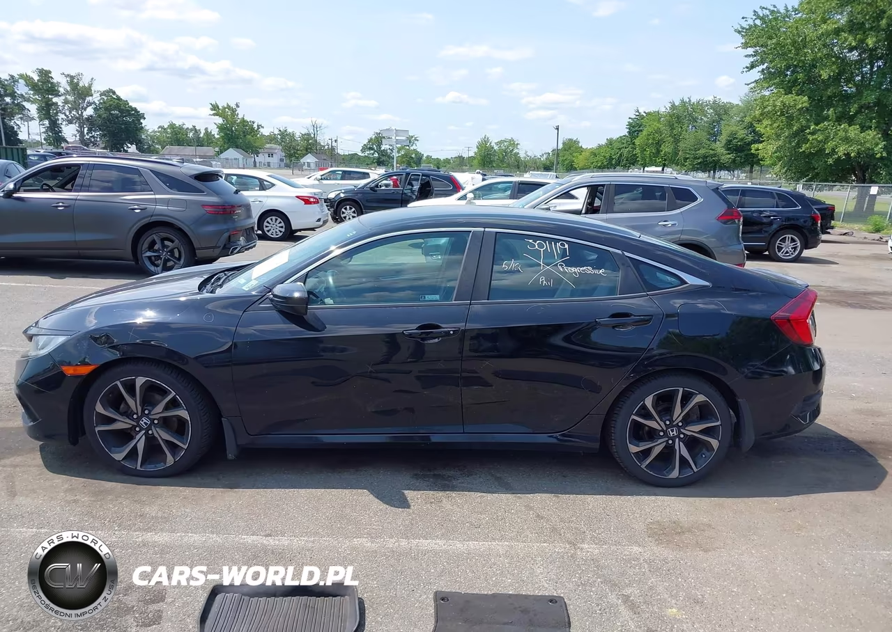 2020 Honda Civic Sport VIN:2HGFC2F86LH525477 - 14