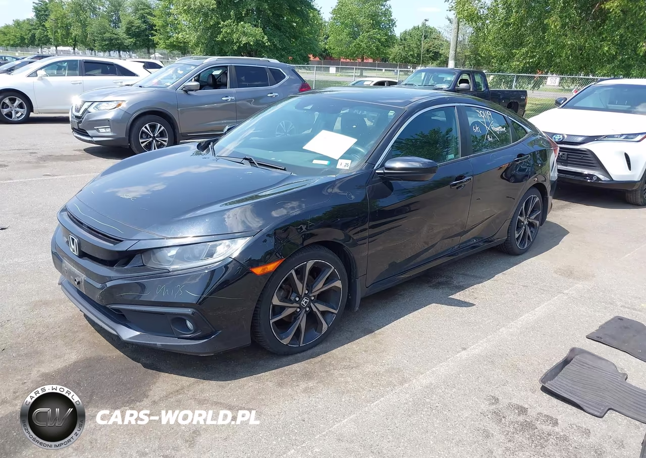2020 Honda Civic Sport VIN:2HGFC2F86LH525477 - 2