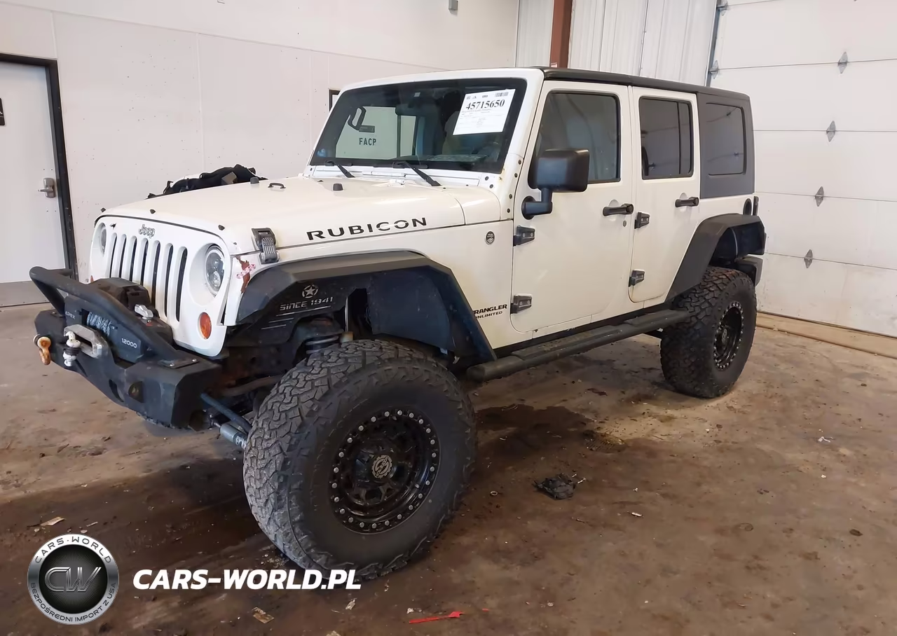 2008 Jeep Wrangler Unlimited Rubicon VIN:1J4GA69138L540571 - 2